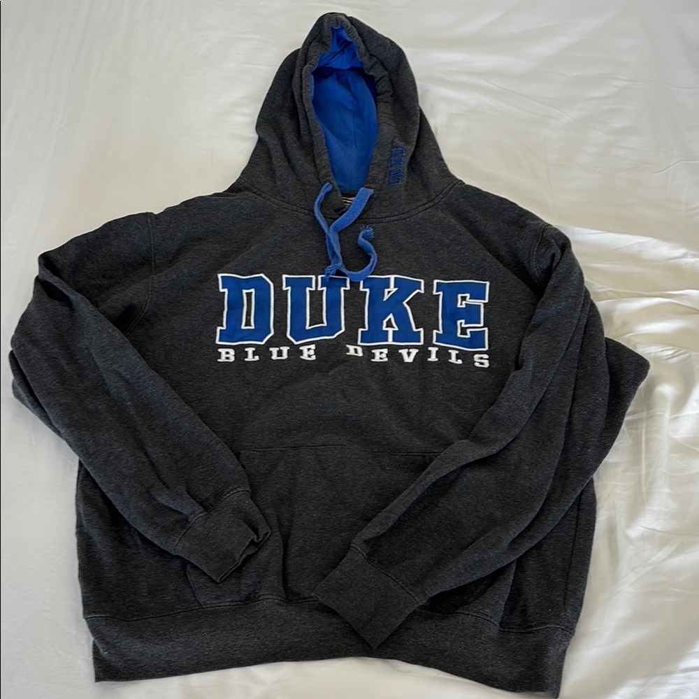 Dark Greg Embroidered Stadium Athletics Duke Blue Devils Sweatshirt
